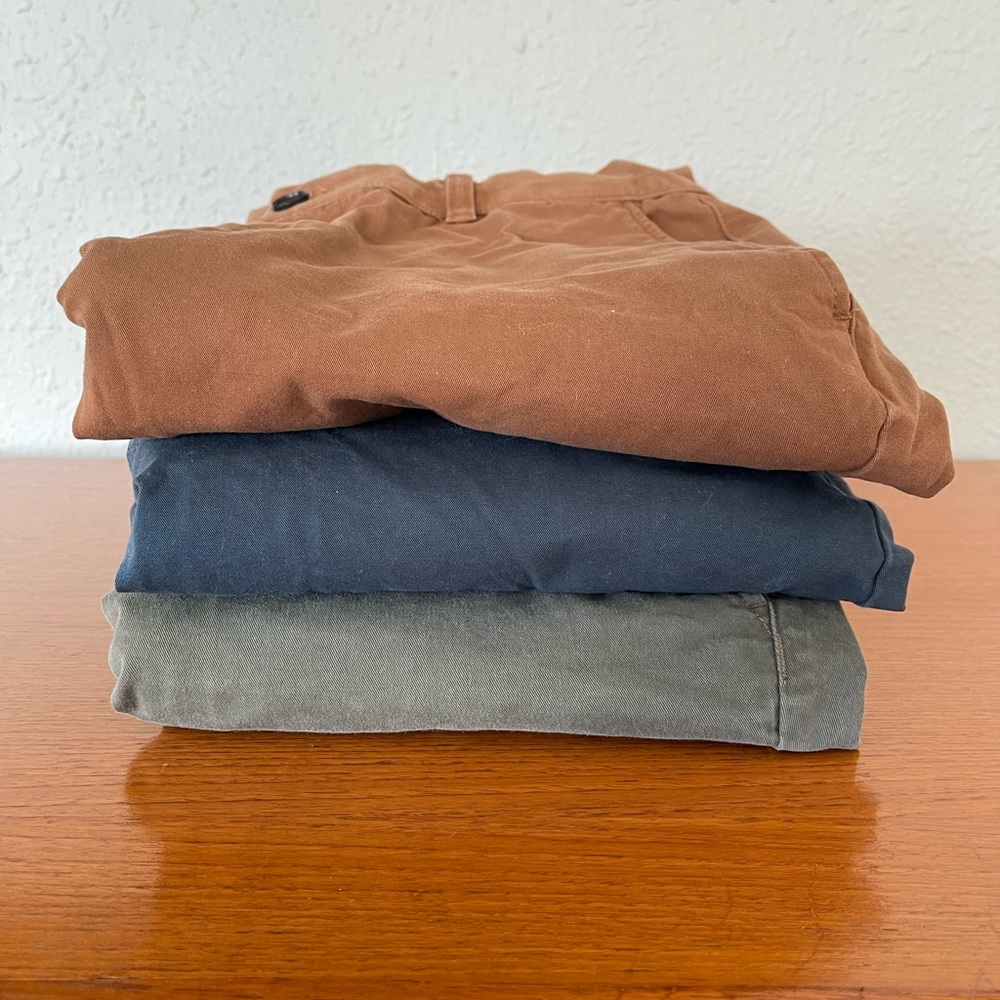 Men’s bonobos straight leg chinos bundle